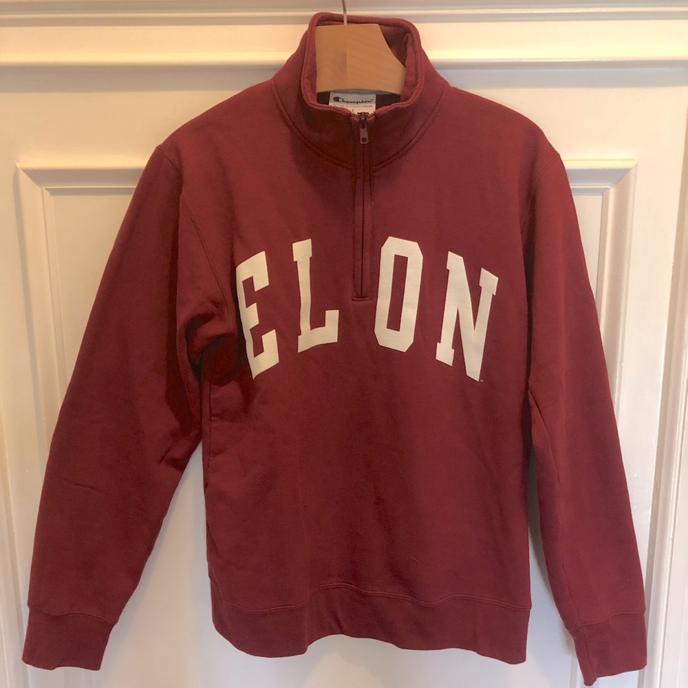 Elon quarter zip sweatshirt